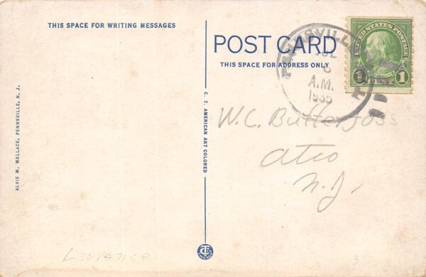 Riverview Beach New Jersey Steamer "State Of Pennsylvania" Vintage PC U19187 - Image 2