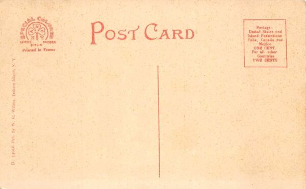 Fishers Island New York Grave of Samuel Pierpont Vintage Postcard AA84937 - Image 2