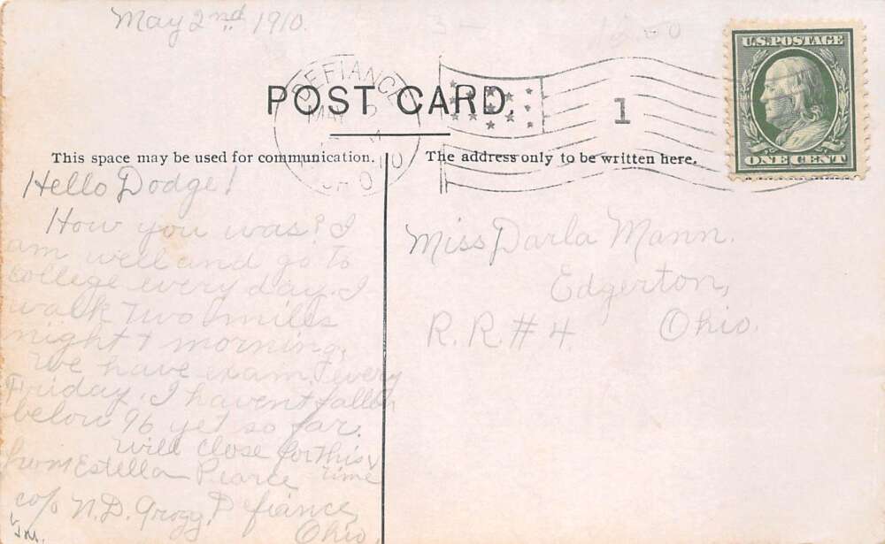 Baseball Sports Greetings "Come on Boys" Woman Baseball Player PC AA84964 - Image 2