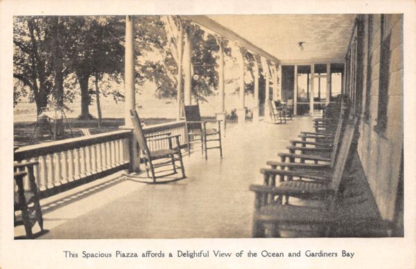 Long Island New York Orient Point Inn, Orient Point, Vintage Postcard U19269