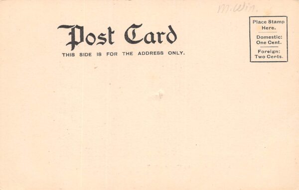 Lake George New York Mayflower Cottage, Kattskill Bay, Undivided Back, PC U19339 - Image 2