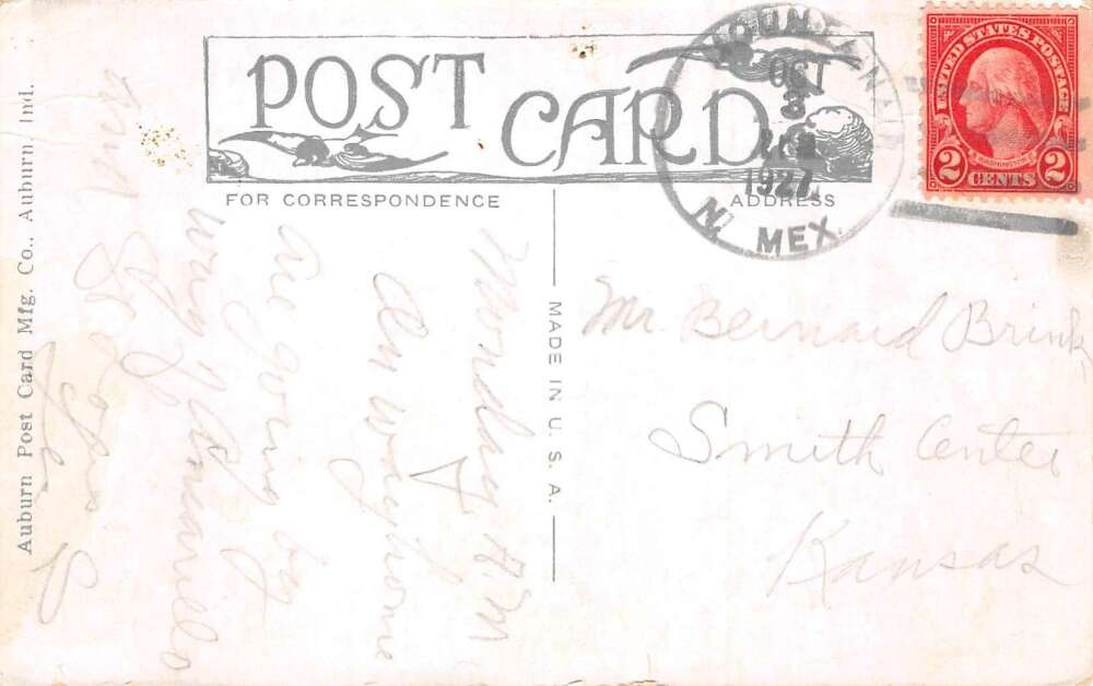 Mountainair New Mexico Bread Oven Real Photo Vintage Postcard AA85104 - Image 2