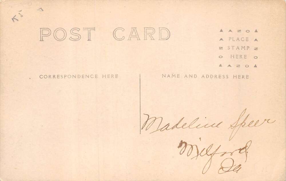 Hartley Iowa Opera House Billiards Pool Room Laundry Real Photo Postcard AA85619 - Image 2