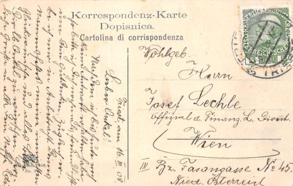 Sibenika Sibenik Croatia Yugoslavia Waterfalls Scenic View Postcard AA85651 - Image 2