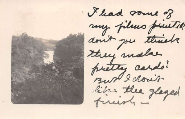 Taneytown Maryland Scenic View Real Photo Vintage Postcard AA85661