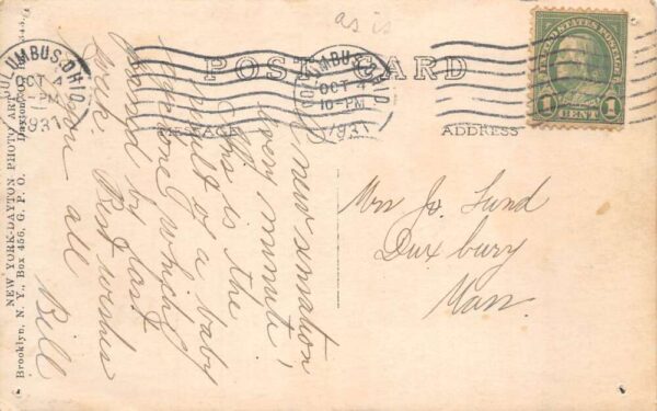 Boston Indiana Meytrott and Nichols Tornado Disaster Real Photo PC AA104057 - Image 2