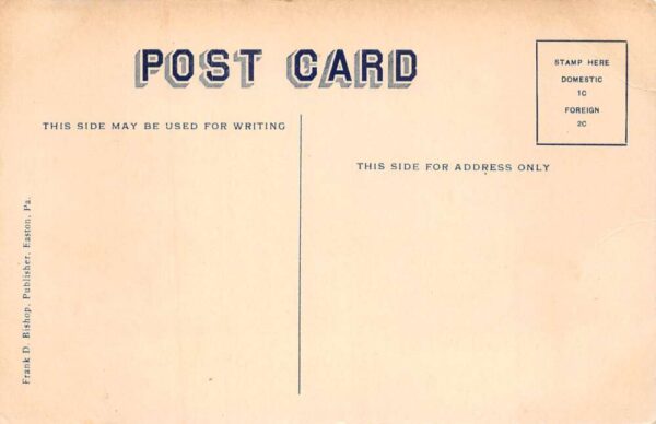 Saylorsburg Pennsylvania Nature's Highway Scenic View Vintage Postcard AA104133 - Image 2
