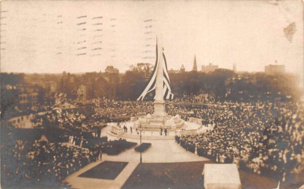 Buffalo New York McKinley Monument Old Home Week Real Photo Postcard AA104155