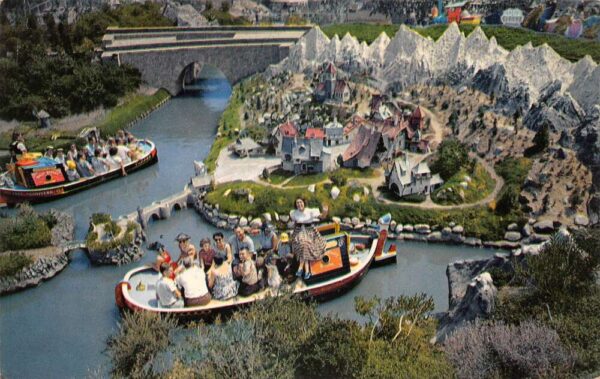 Disneyland Fantasyland Storybook Land Canal Boats Pinocchio Village PC AA104170