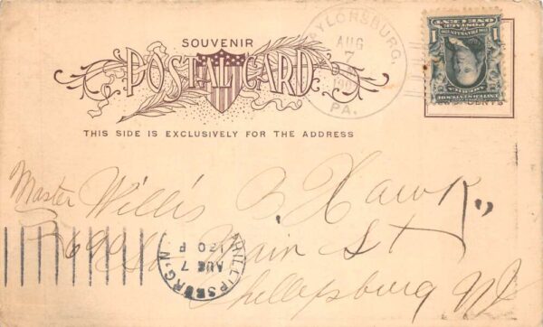 Saylorsburg Pennsylvania Saylor's Lake Scenic View Vintage Postcard AA104181 - Image 2