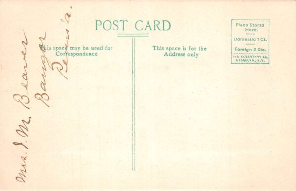 Pocono Pines Pennsylvania Boat Landing Scenic View Vintage Postcard AA104183 - Image 2