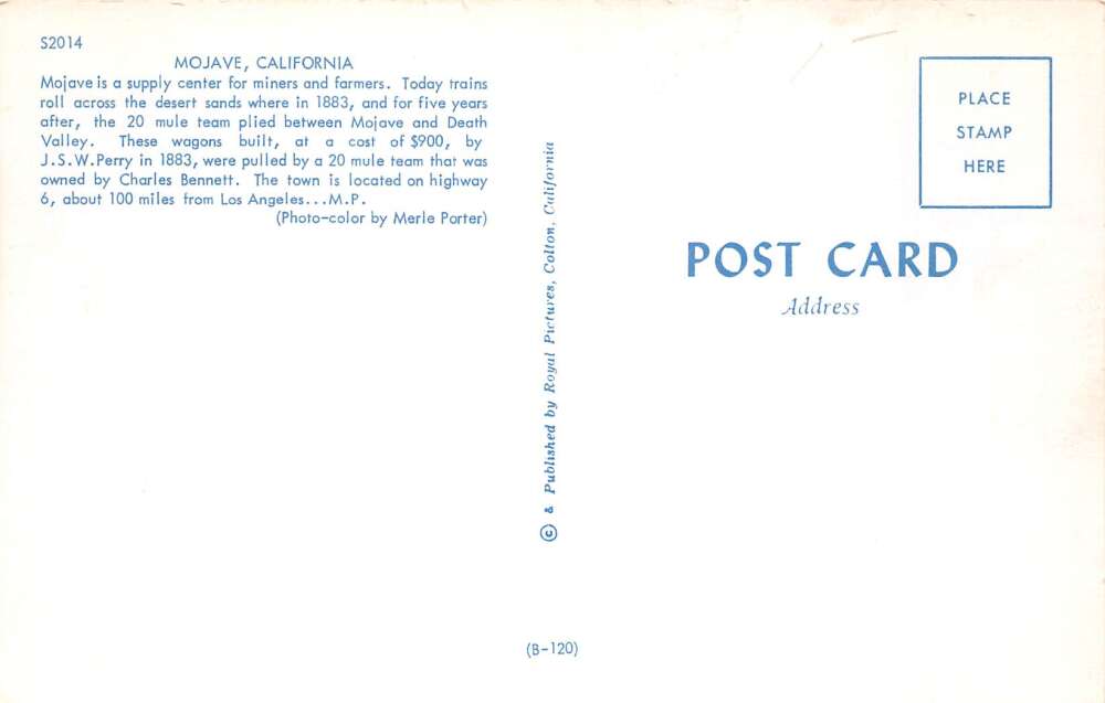 Mojave California Greyhound Bus Stop Rexall Drug Store Vintage Postcard AA104191 - Image 2