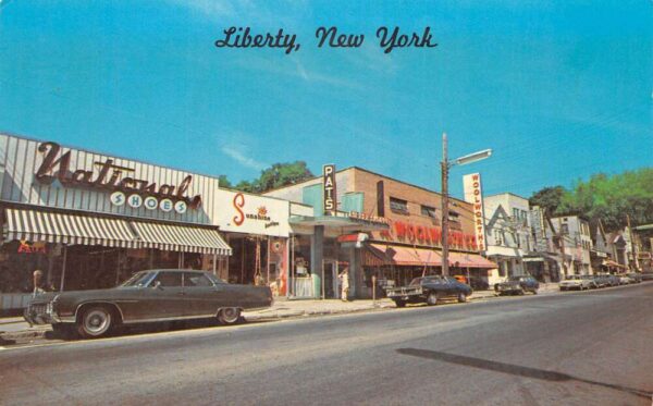 Liberty New York Business District Woolworths Vintage Postcard AA104205