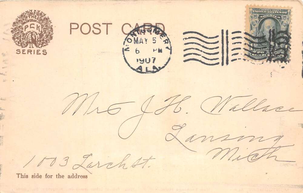 Montgomery Alabama New Exchange Hotel Vintage Postcard AA104285 - Image 2