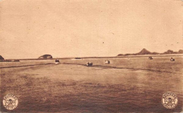 Guaymas Sonora Mexico Hotel Playa de Cortes Beach Scenic View Postcard AA104288