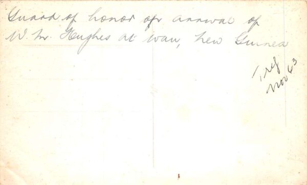 Wau New Guinea WW1 Billy Hughes Arrival on Ford Airplane Real Photo PC AA104300 - Image 2
