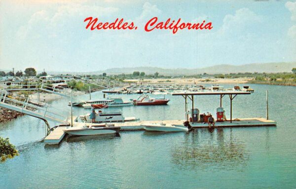 Needles California Needles Marina and Trailer Park Boat Gas Station PC AA104319