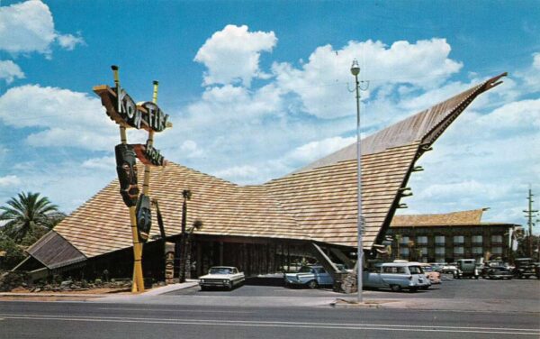 Phoenix Arizona Kon Tiki Hotel Vintage Postcard AA104332