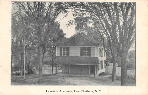 East Chatham New York Lakeside Academy Vintage Postcard AA104538