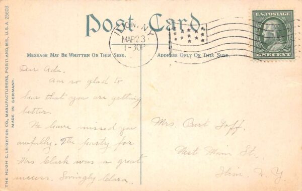 Ilion New York Sugar Making Vintage Postcard AA104589 - Image 2