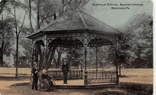 Bedford Pennsylvania Bedford Sulphur Spring Vintage Postcard AA104608