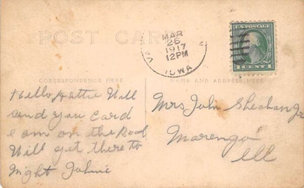 Valley Junction Iowa North From Coal Chutes Real Photo Vintage Postcard AA104615 - Image 2