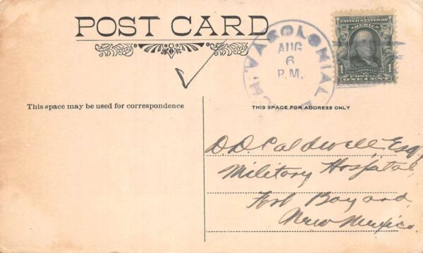 Colonial Beach Virginia Colonial Beach Hotel Vintage Postcard AA104692 - Image 2