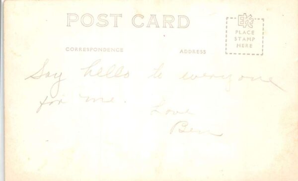 Myrtle Point Oregon Main Street Garage Real Photo Postcard AA104741 - Image 2