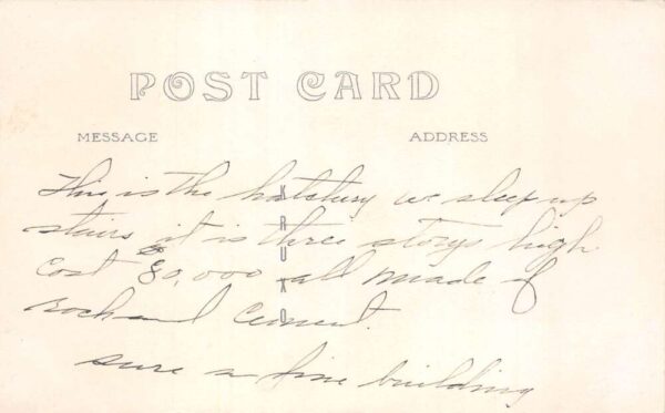 Independence California Fish Hatchery Side View Real Photo Postcard AA104868 - Image 2