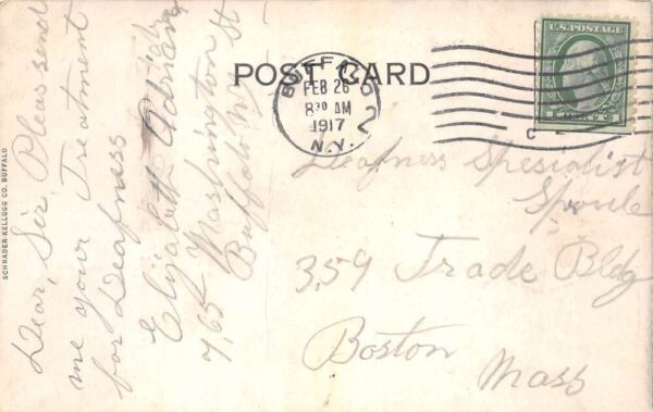 Buffalo New York Poppenberg Motor Car Co Automobile Salesroom Postcard AA104875 - Image 2