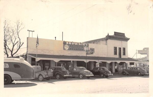 Death Valley California Grocery Store Soda Fountain Real Photo PC AA104889