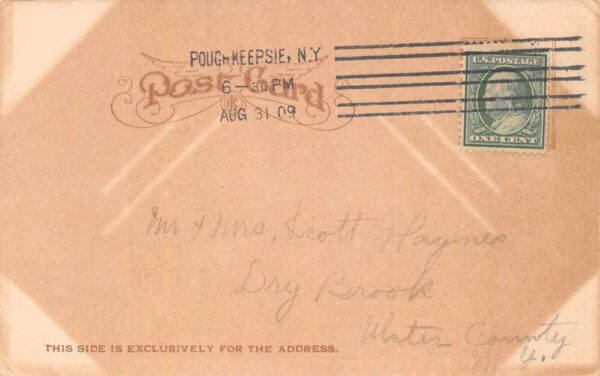 Poughkeepsie New York Smith Brothers Restaurant Dining Room Postcard AA105087 - Image 2