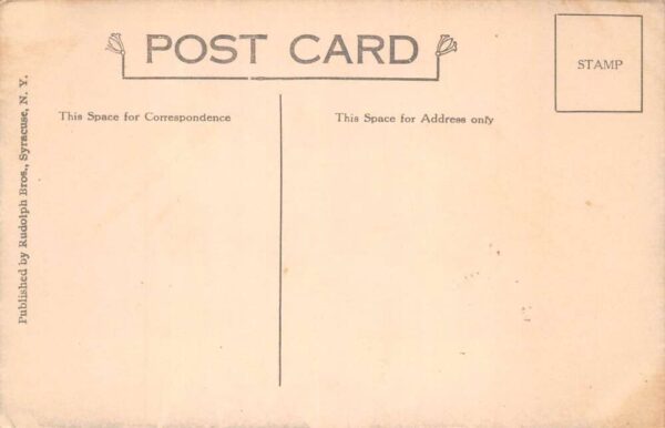 Syracuse New York 1912 Tornado Disaster Crowd by Ruins Vintage Postcard AA105098 - Image 2