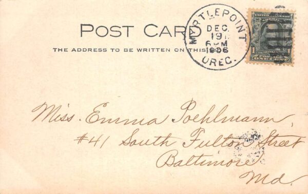 Bandon Oregon Schooner Ship and Tug Boat Real Photo Vintage Postcard AA105110 - Image 2