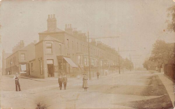 Belle Vue Manchester England Doncaster Road Real Photo Vintage Postcard AA105135