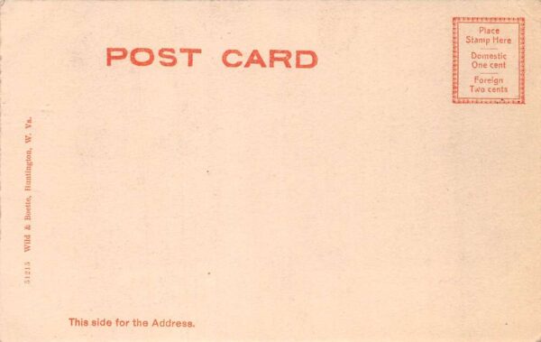 Huntington West Virginia Clyffeside View Row Boats Scenic View Postcard AA105173 - Image 2