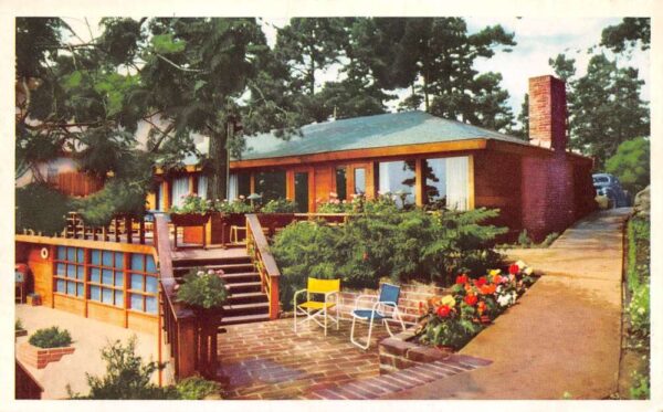 Carmel by the Sea California Highlands Inn Suite by the Pool Postcard AA105198