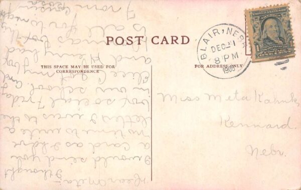 Omaha Nebraska MC Peters Mill Alfalfa Queen Indian Postcard AA105301 - Image 2