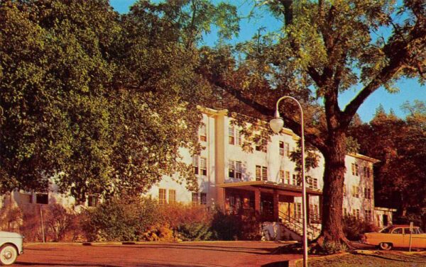 Angwin California Pacific Union College Grainger Hall Vintage Postcard AA105357