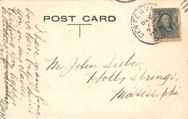 Centerville South Dakota High School Vintage Postcard AA105412 - Image 2