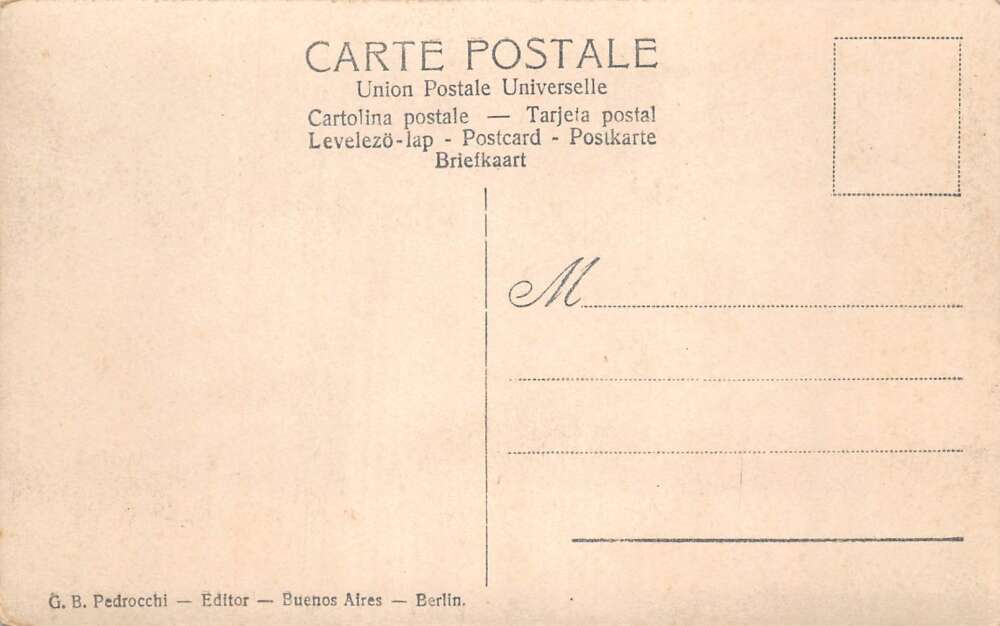 Bernal Argentina Santa Colomba Estate Tinted Real Photo Vintage Postcard AA85832 - Image 2