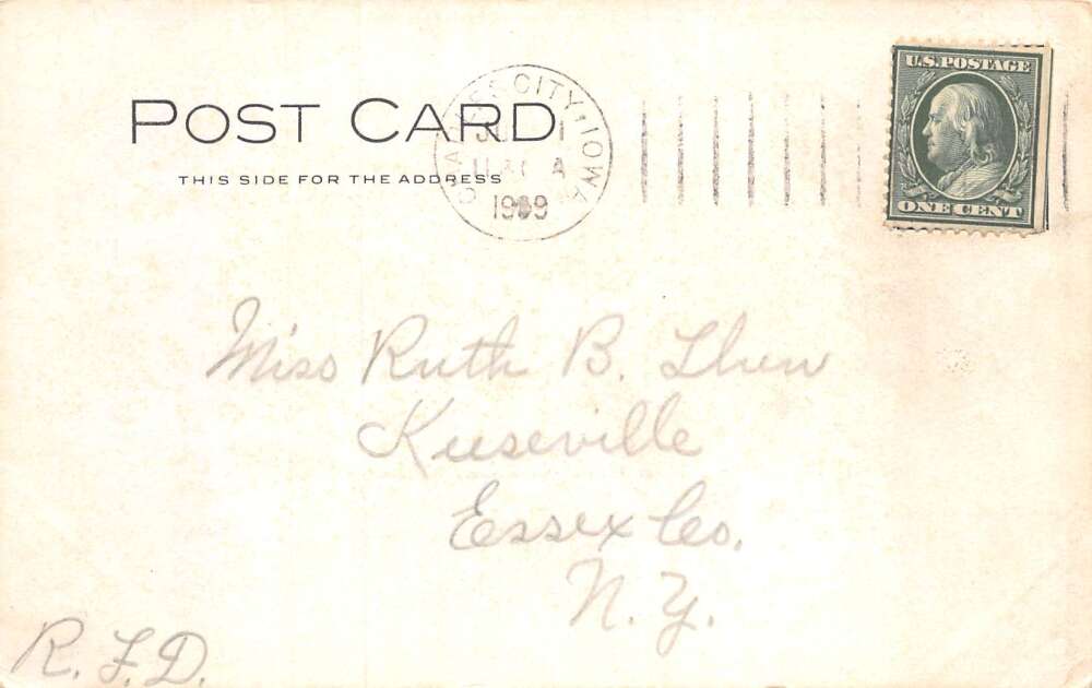 Charles City Iowa Chautauqua Park Vintage Postcard AA85860 - Image 2