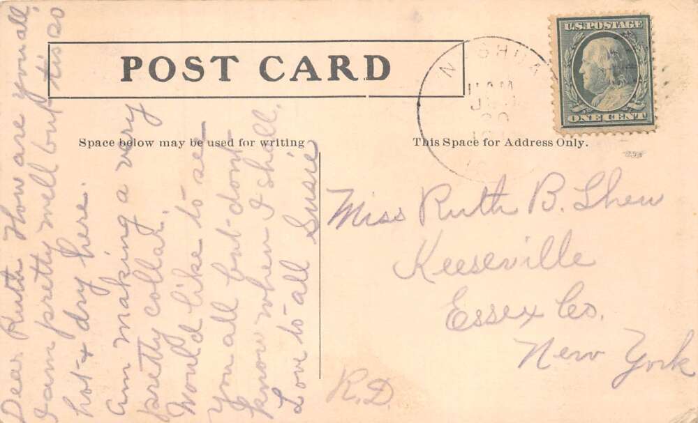 Charles City Iowa Congregational Church Vintage Postcard AA85873 - Image 2