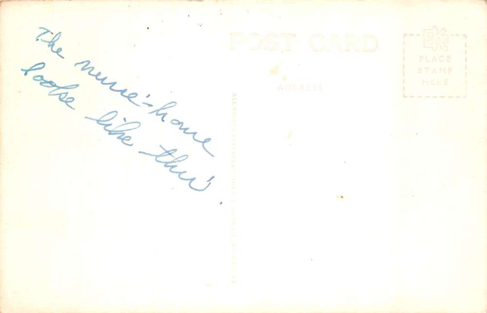 Biloxi Mississippi Veterans Admin Facility Nurses Home Real Photo PC AA85907 - Image 2