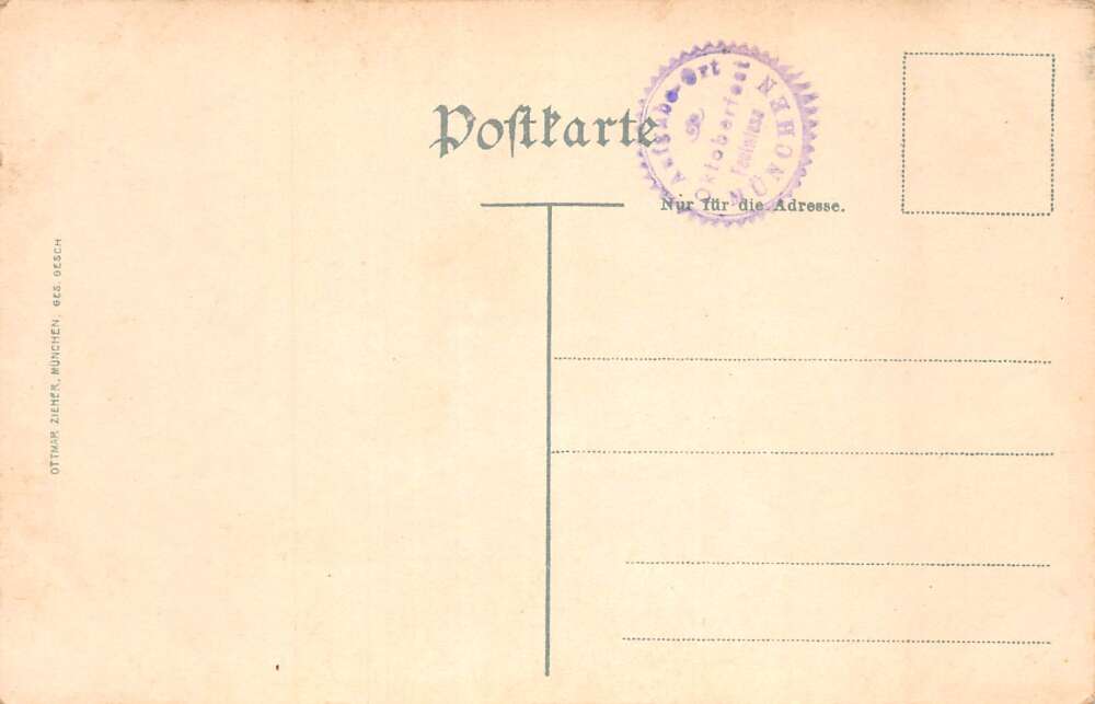 Germany Octoberfest Greetings Pub Scene Baby Under Bar Vintage Postcard AA85976 - Image 2