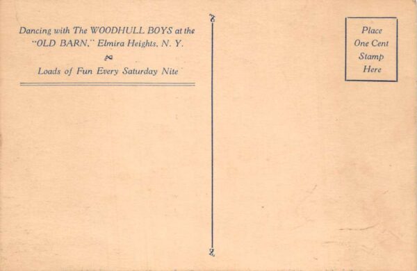 Elmira Heights New York Woodhull Boys Band Music Vintage Postcard AA105764 - Image 2