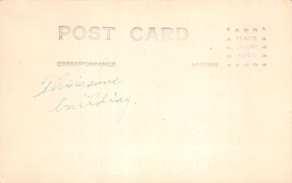 Washington DC Fairmont Seminary Girls College Real Photo Postcard AA105782 - Image 2