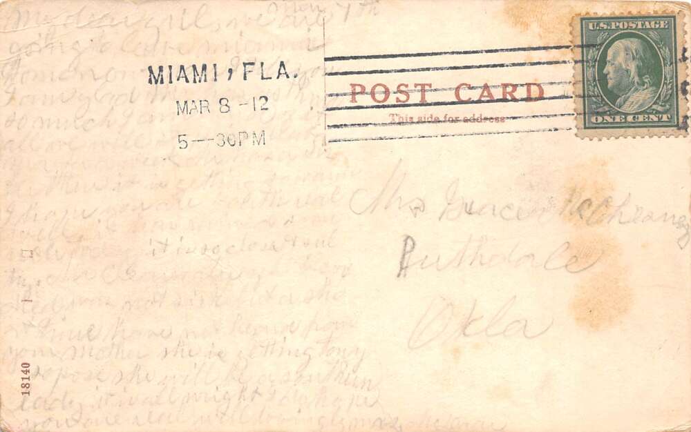 Kane Pennsylvania Trust and Savings Co Banking Dept Postcard AA106010 - Image 2