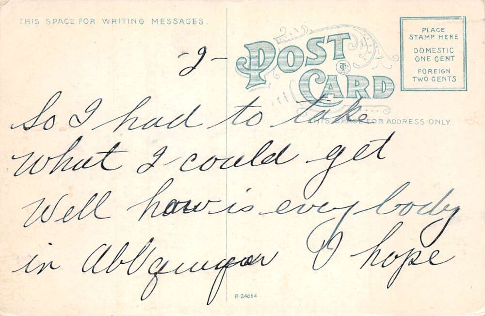 Crystal Beach Canada Athletic Field Roller Coaster Vintage Postcard AA106019 - Image 2