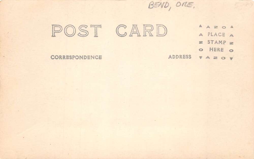 Bend Oregon Street Scene After Snow Real Photo Postcard AA106196 - Image 2